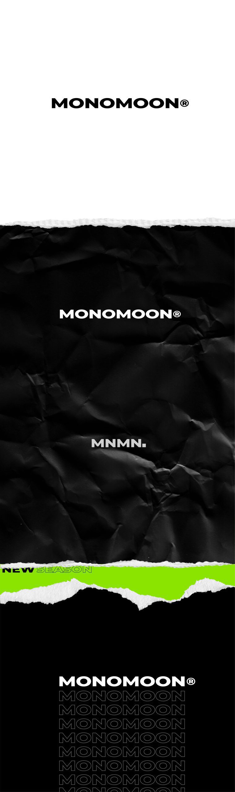 Monomoon® marka kimliği — Giyim — görsel 2/8