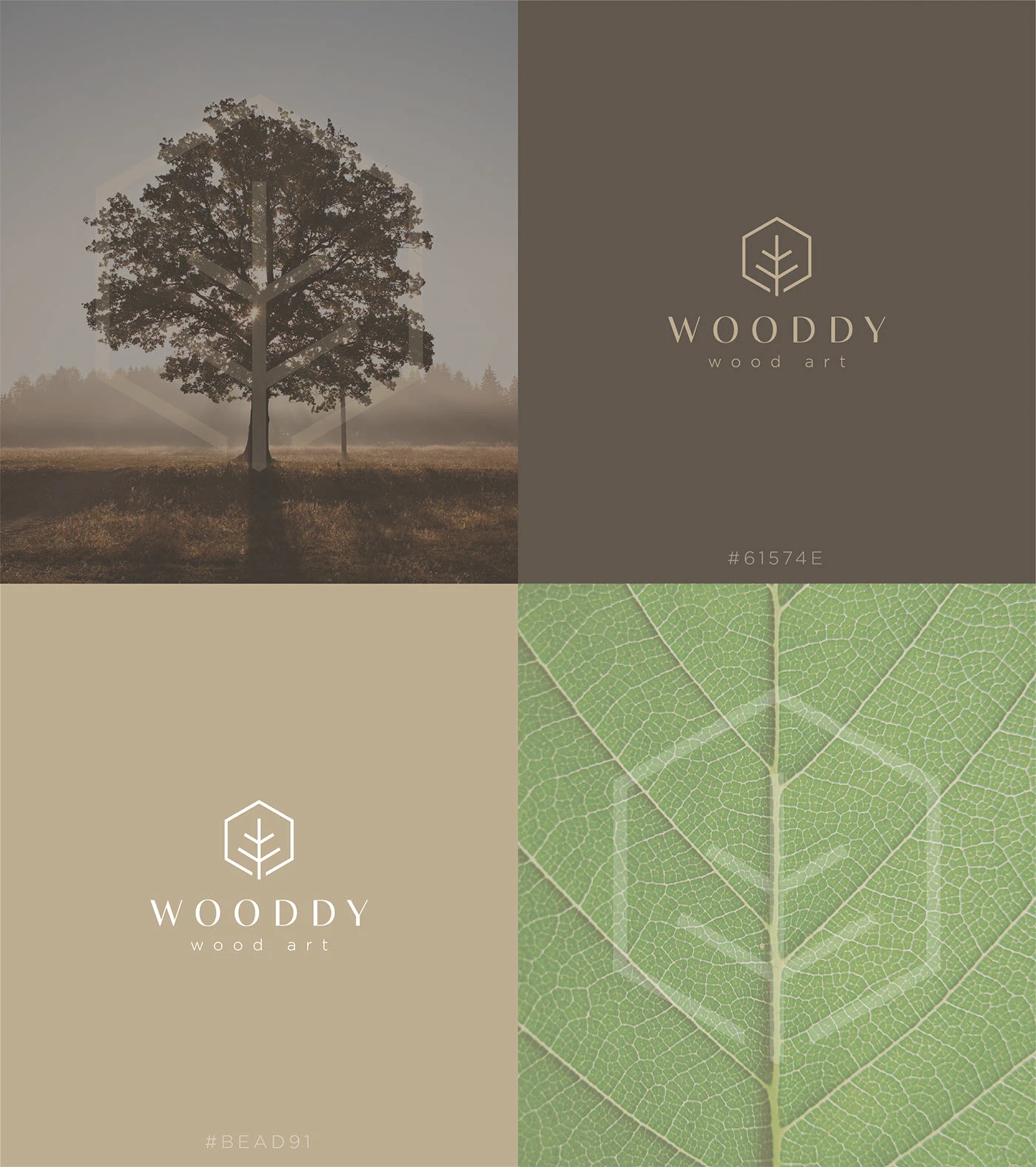 Wooddy Co. marka kimliği — Mobilya — görsel 2/7
