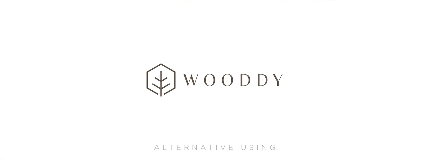 Wooddy Co. marka kimliği — Mobilya — görsel 4/7